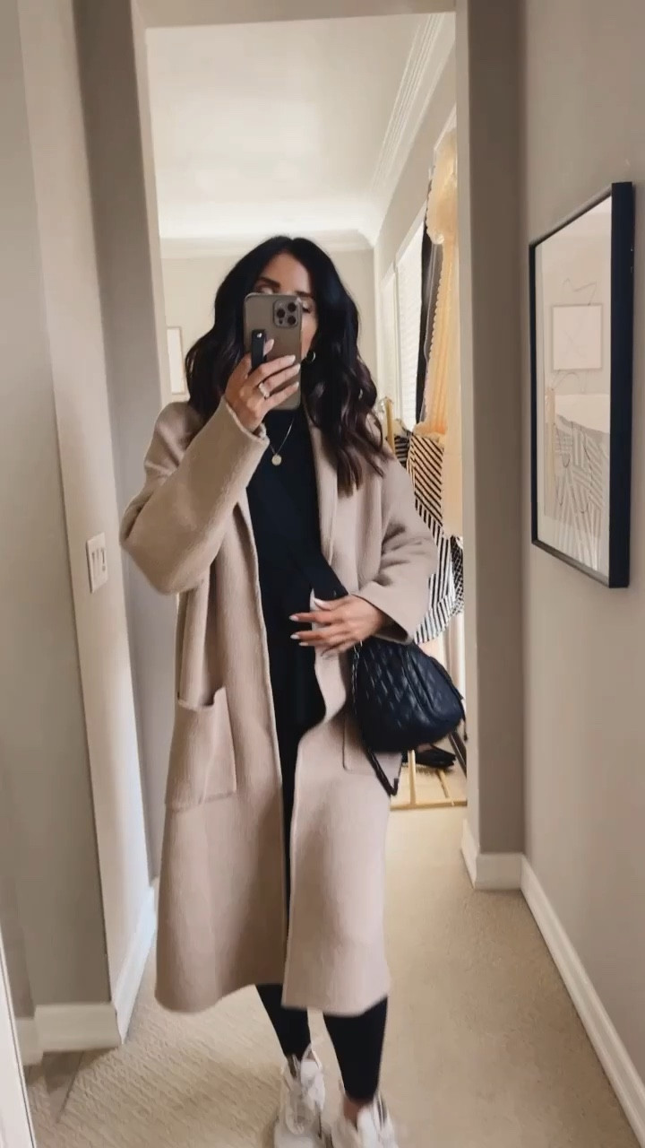 I’m just shy of 5’7 wearing the Sid small mango coat and size small free people dupe sweater. 
Casual style, coat, StylinByAylin 

#LTKSeasonal #LTKstyletip #LTKunder100