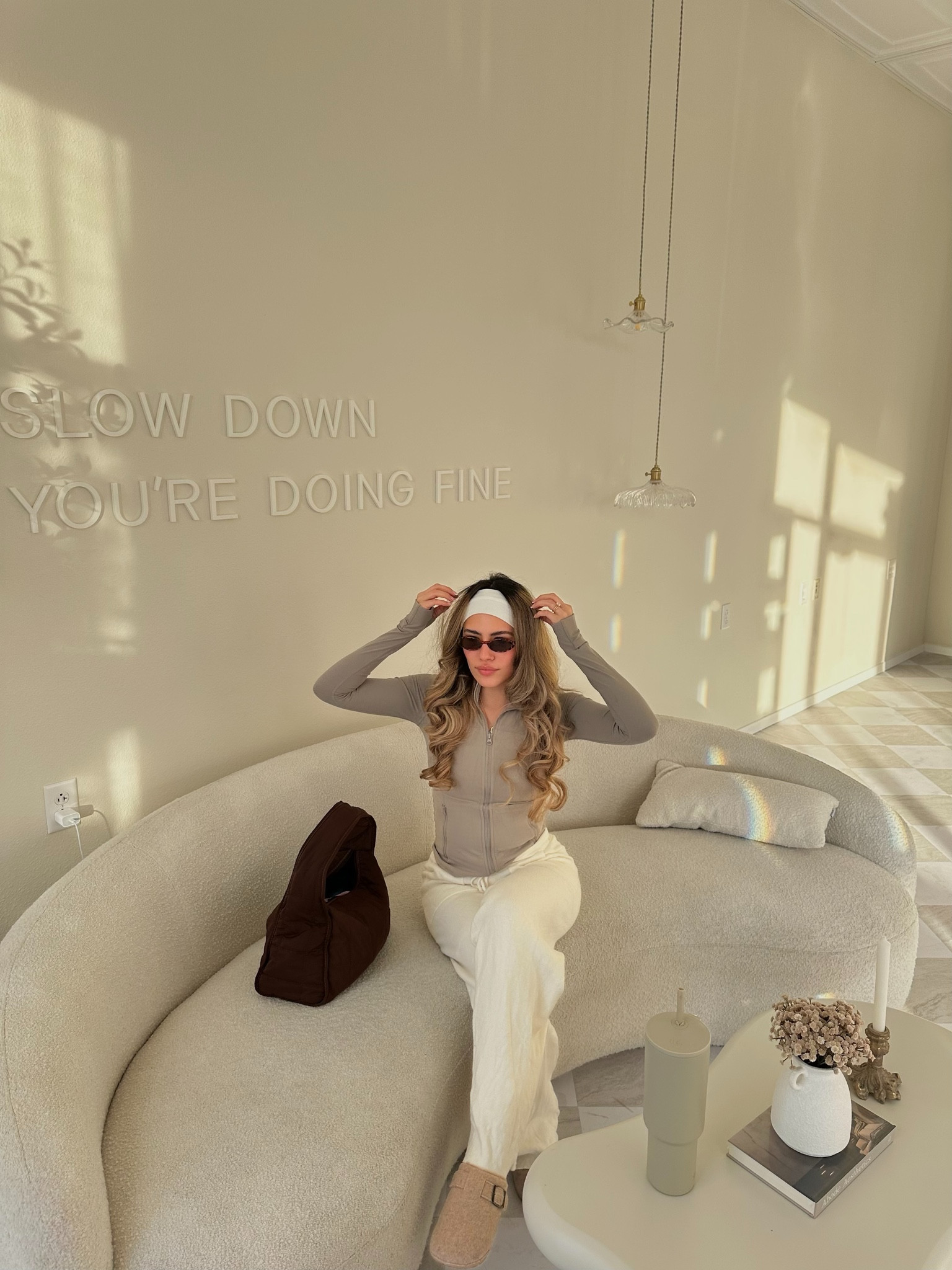 Pilates princess, Pilates fit, it girl, cozy outfit, nude outfit, activewear, cream colors, cute aesthetic 

#LTKStyleTip #LTKFitness #LTKBeauty