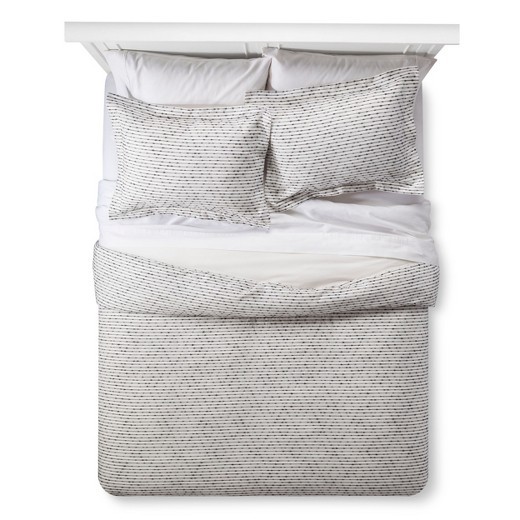 Gray Woven Duvet Cover Set - Nate Berkus™ | Target