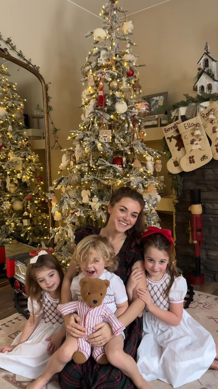 Family Christmas outfit, comfortable dresses for the girls and I and Bennett in a cotton Bobby suit! 

#LTKFamily #LTKWatchNow #LTKHoliday