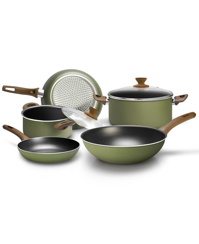 ECO Aluminum 7-Pc. Cookware Set, Made in Italy | Macys (US)