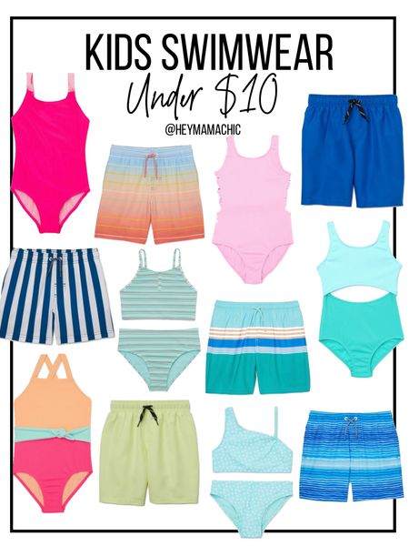 Adorable swimsuit options for kids, all under $10! Can’t beat that price and most are highly rated!

Walmart finds, kids swimsuits 

#LTKKids #LTKSwim #LTKFindsUnder50