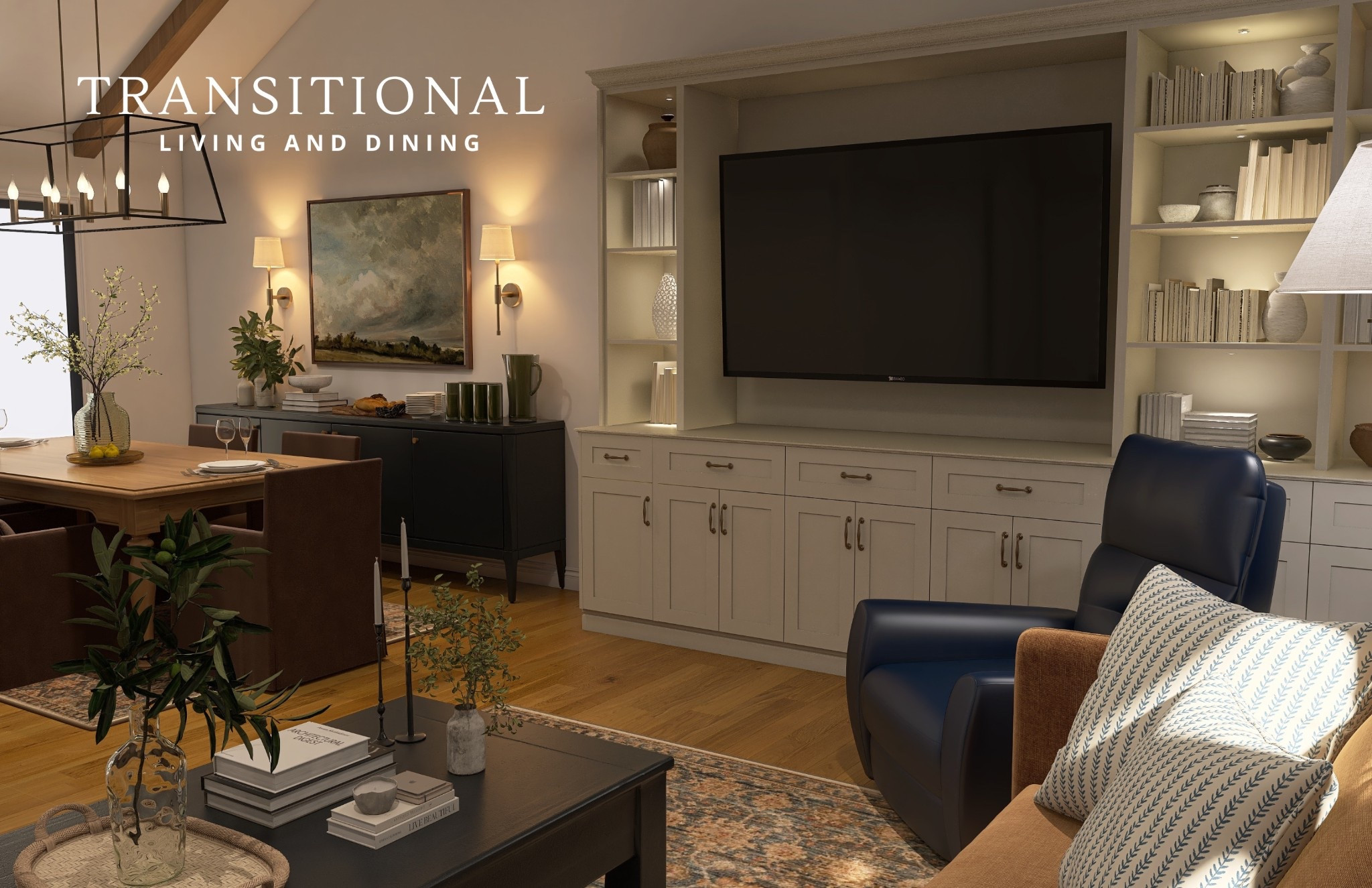 Designed by Jake
Transitional Living and Dining 

#LTKHome #LTKmomlife #LTKSeasonal