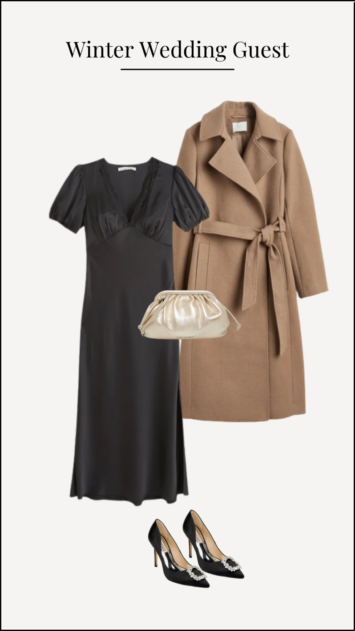 Winter & Holiday Fit Guides // Winter Wedding Guest! Classic black dress and trench coat look 🖤

#LTKHoliday #LTKxAF #LTKSeasonal