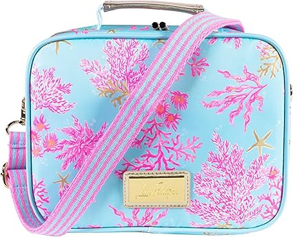 Lilly Pulitzer Insulated Lunch Box for Women, Cute Lunch Cooler Bag with Adjustable/Removable Sho... | Amazon (US)