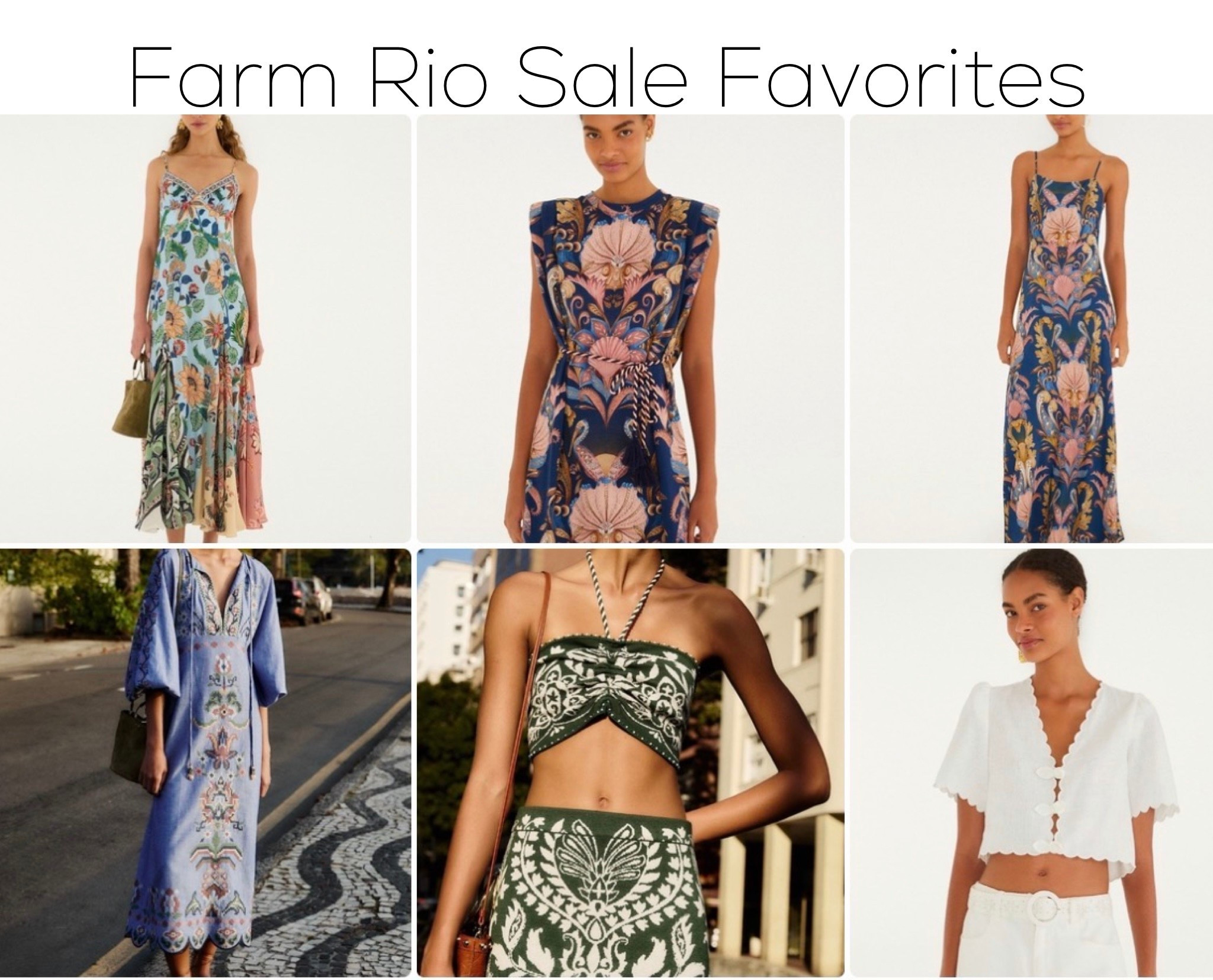 Farm Rio sale 


#LTKTravel #LTKSeasonal #LTKFestival
