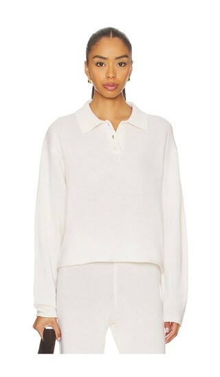 All My Love Katie Sweater in Cream. - size M | Revolve Clothing (Global)