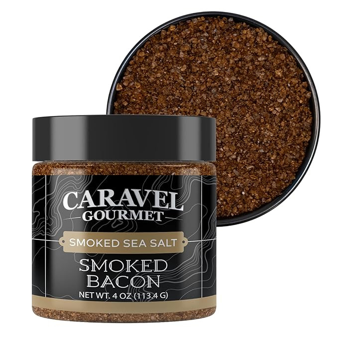 Smoked Bacon Salt - Bacon Seasoning Great for Cooking or as a Finishing Salt - Alderwood Smoked F... | Amazon (US)