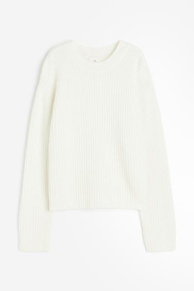 Rib-knit jumper | H&M (UK, MY, IN, SG, PH, TW, HK)