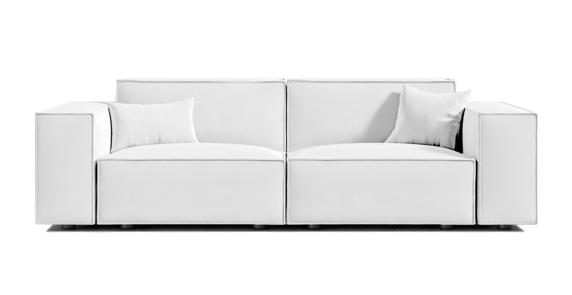 Bowery Modern Outdoor Sunbrella Two Seater Sofa | Manhattan Home Design