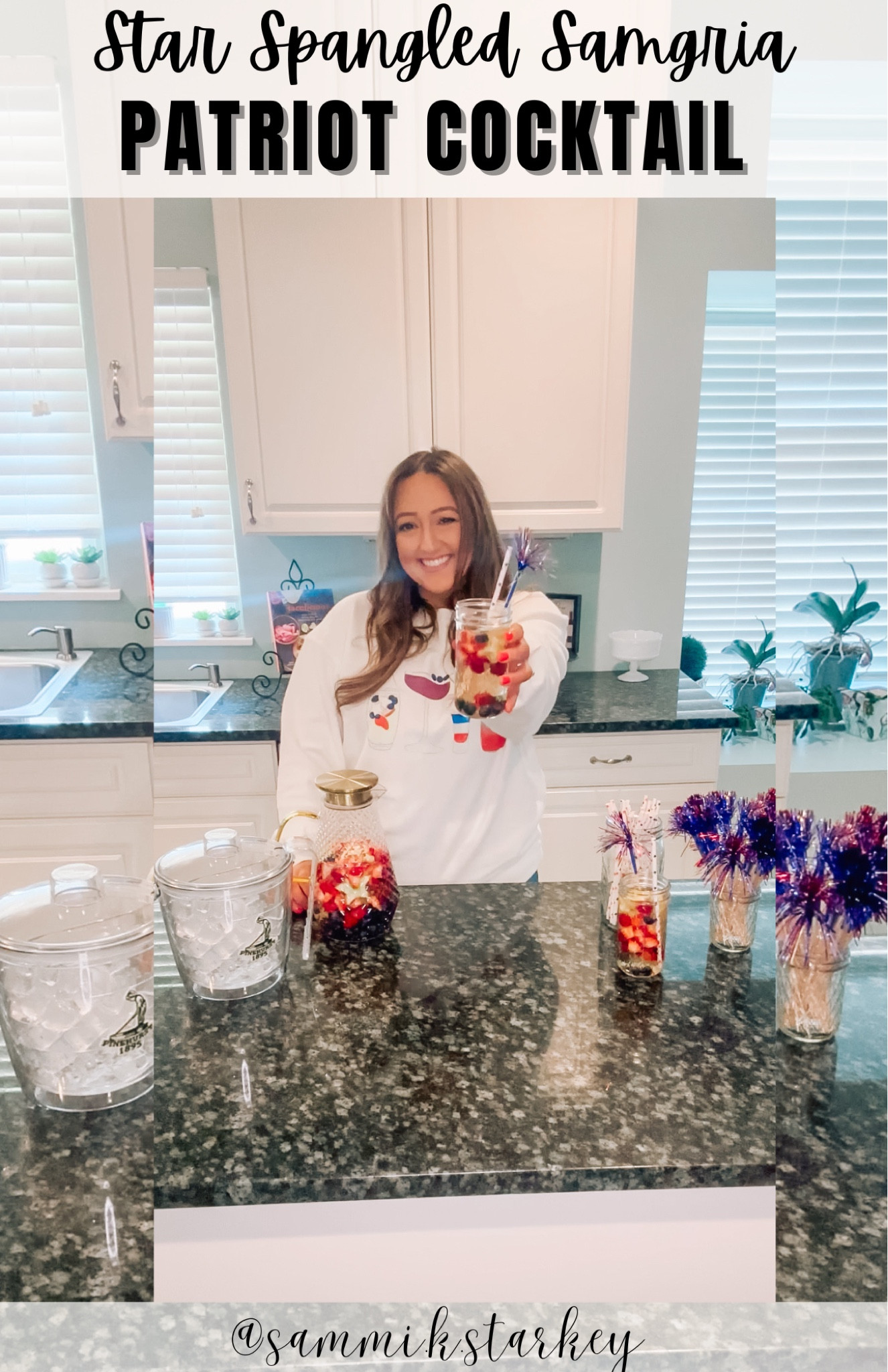 Star spangled sangria recipe over on my IG! Linking it all here 🇺🇸🥂✨🤍

#LTKHome #LTKSeasonal #LTKFindsUnder50