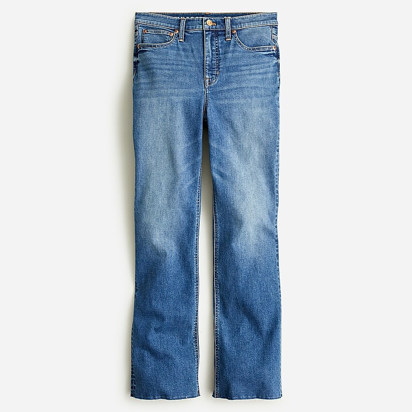 High-rise slim demi-boot jean in Surf wash | J. Crew US