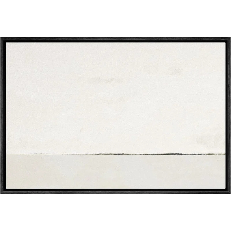 Contemporary Chic Minimal Framed On Canvas Print | Wayfair North America