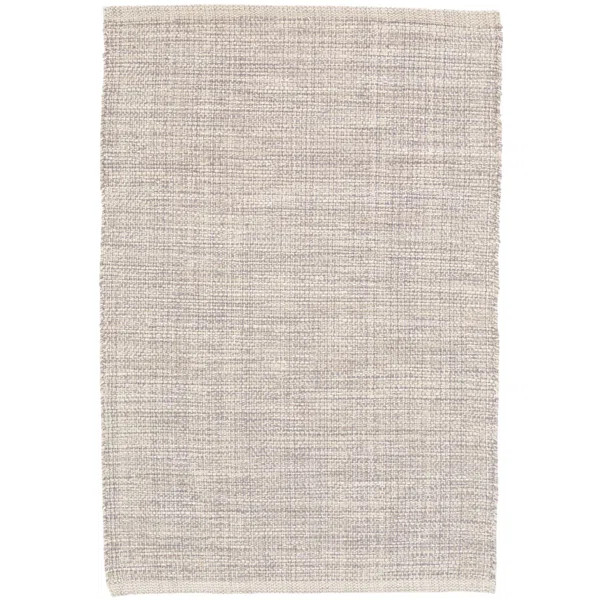 Marled Gray/Ivory Handwoven Cotton Area Rug | Wayfair Professional