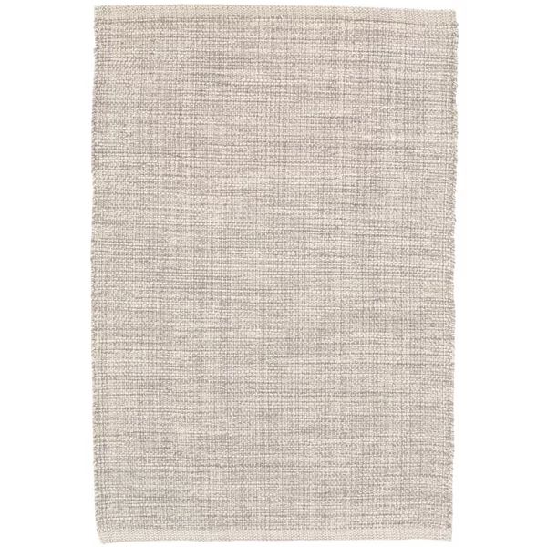 Marled Gray/Ivory Handwoven Cotton Area Rug | Wayfair Professional