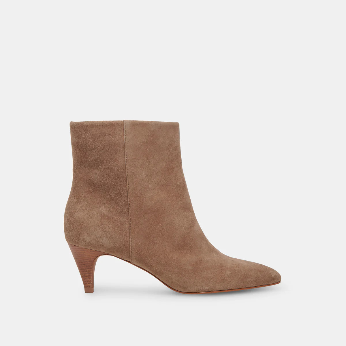 DEE BOOTIES TRUFFLE SUEDE | DolceVita.com