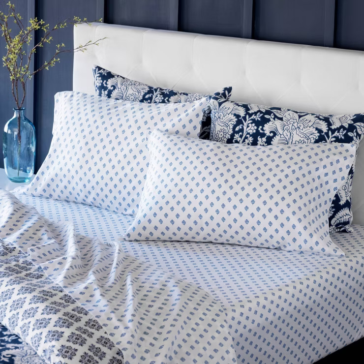Printed Cotton Sheet Set - Martha Stewart | Target