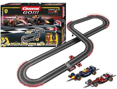 Carrera GO Slot Car Toy Race Track Set with High-Speed Cars, Racing Game for Boys, Girls, and Kid... | Amazon (US)