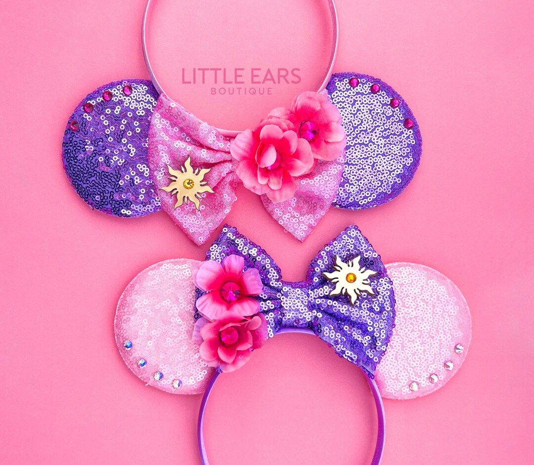 Disney Ears Rapunzel Ears Tangled Ears Rapunzel Mickey - Etsy | Etsy (US)