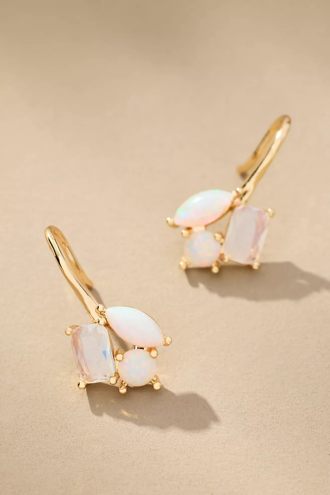 Cluster Crystal Earrings | Anthropologie (US)