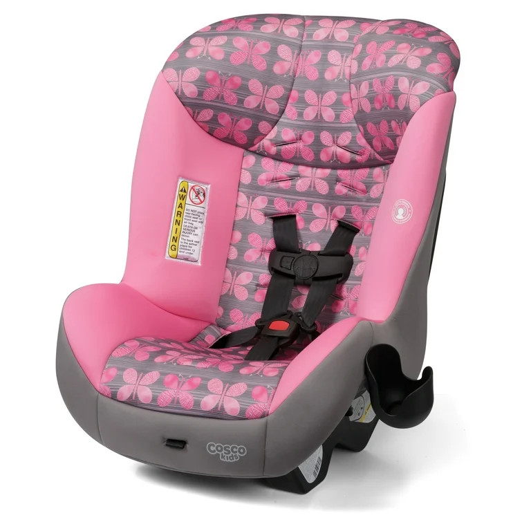 Cosco Kids Scenera Extend Infant & Toddler Car Seat, Convertible Car Seat, Pink Butterfly | Walmart (US)