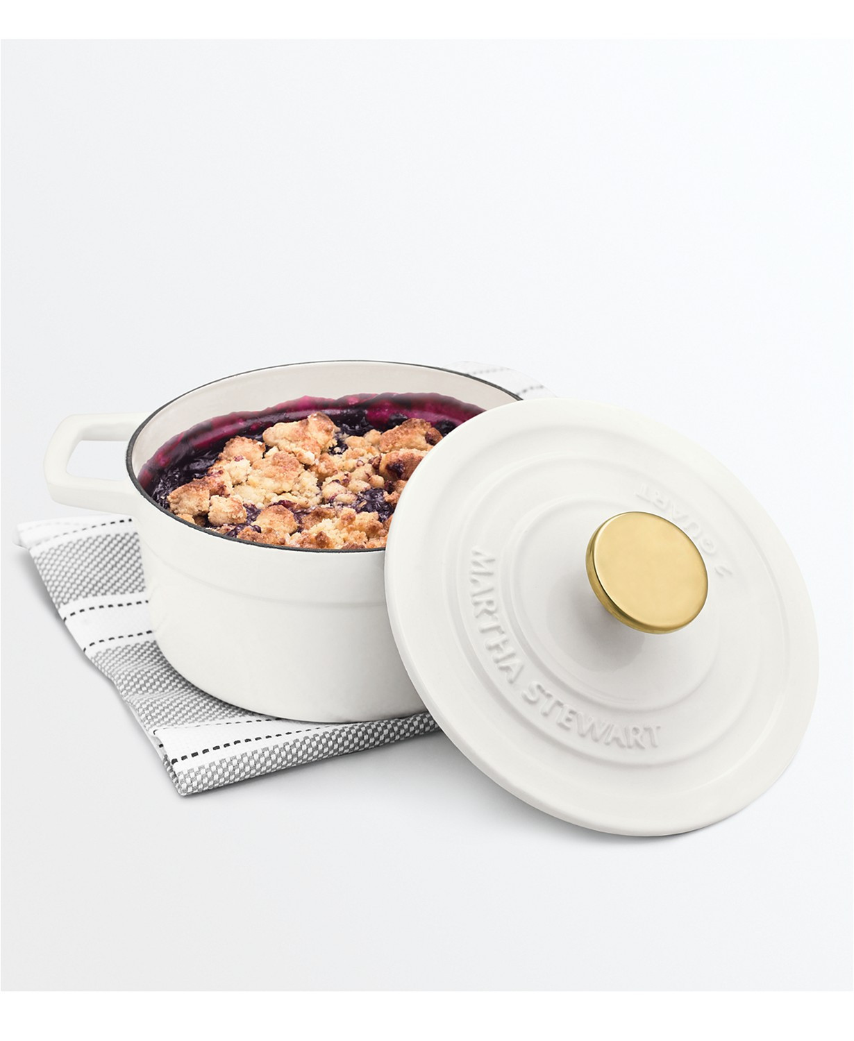 Enameled Cast Iron 2-Qt. Round Covered Dutch Oven, Created for Macy's | Macys (US)