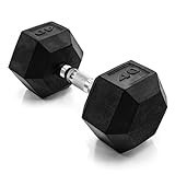 CAP Barbell 40 LB Coated Hex Dumbbell Weight, New Edition | Amazon (US)