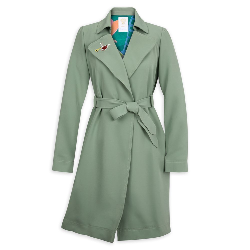 Alice in Wonderland by Mary Blair Trench Coat for Women by Her Universe | shopDisney | Disney Store