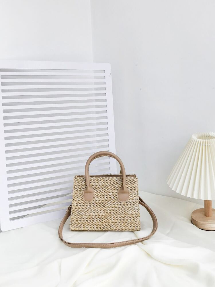 Minimalist Straw Bag
       
              
              $9.20        
    (500+)
        $8.74 ... | SHEIN