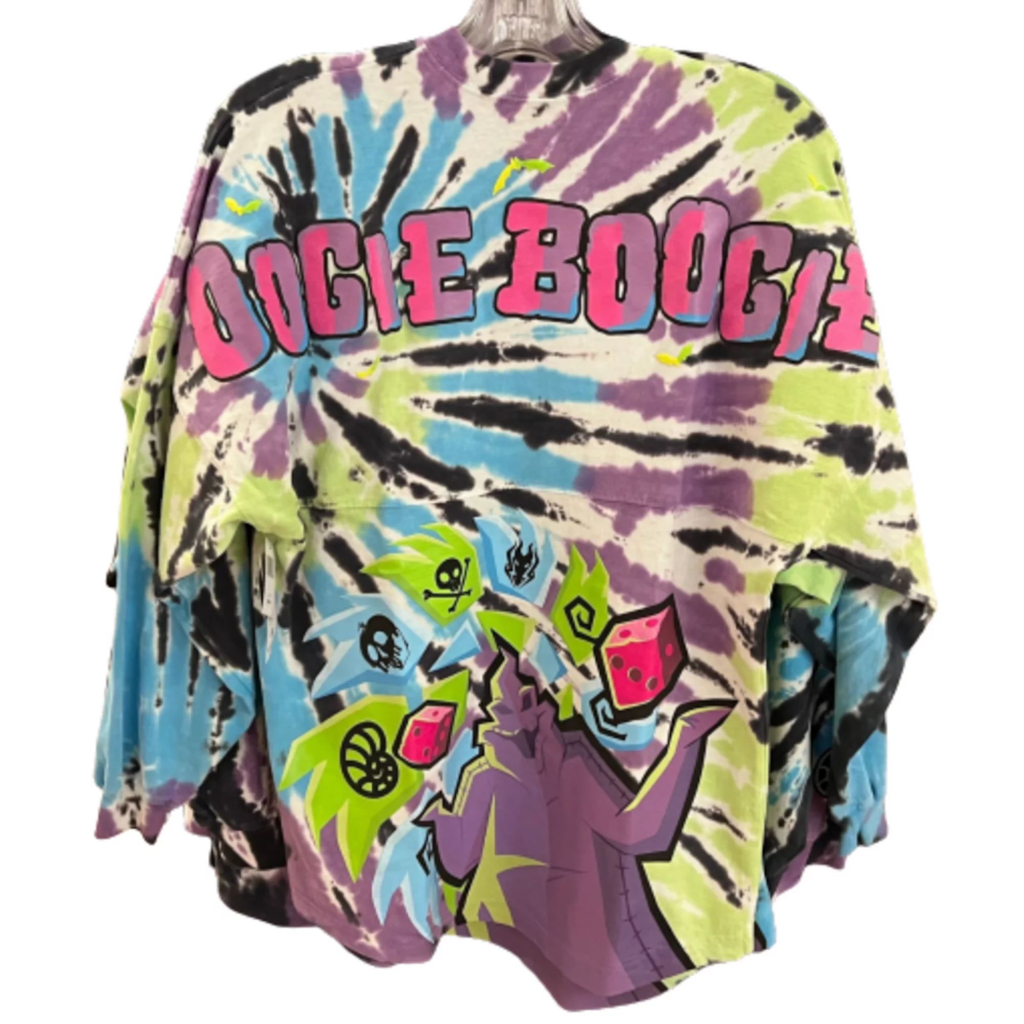 Disney Parks Spirit Jersey Oogie Boogie Glow in the Dark Sweater Size M New Tag | Walmart (US)