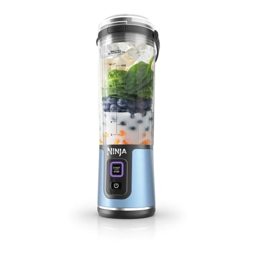 Ninja Blast™ Portable Blender Metallic Blue Macaroon | BC151BM | Ninja Kitchen