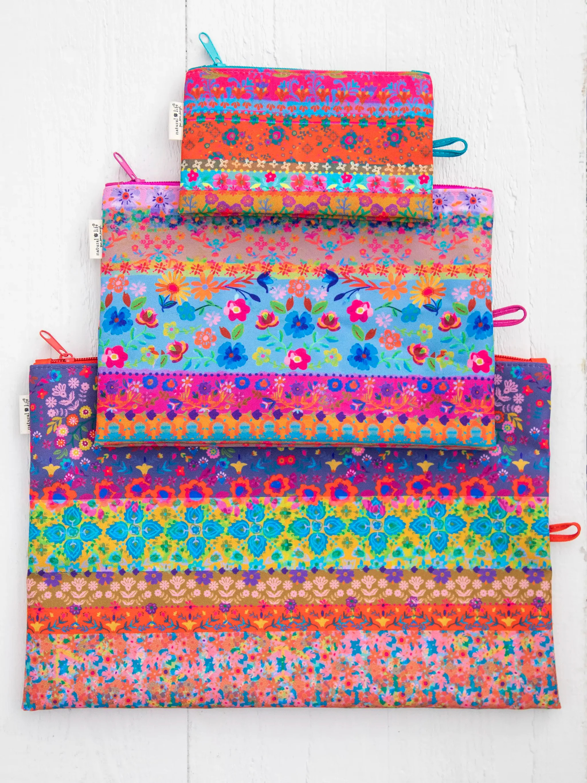 Anything & Everything Pouches, Set of 3 | Natural Life