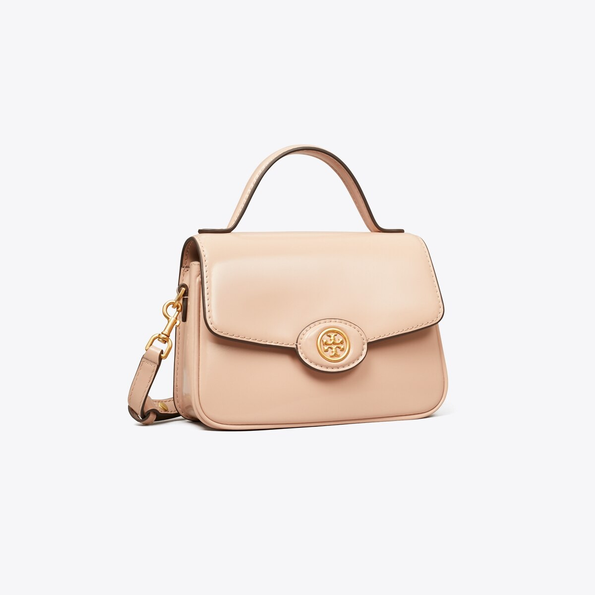 Small Robinson Spazzolato Top-Handle Bag: Women's Designer Crossbody Bags | Tory Burch | Tory Burch (US)