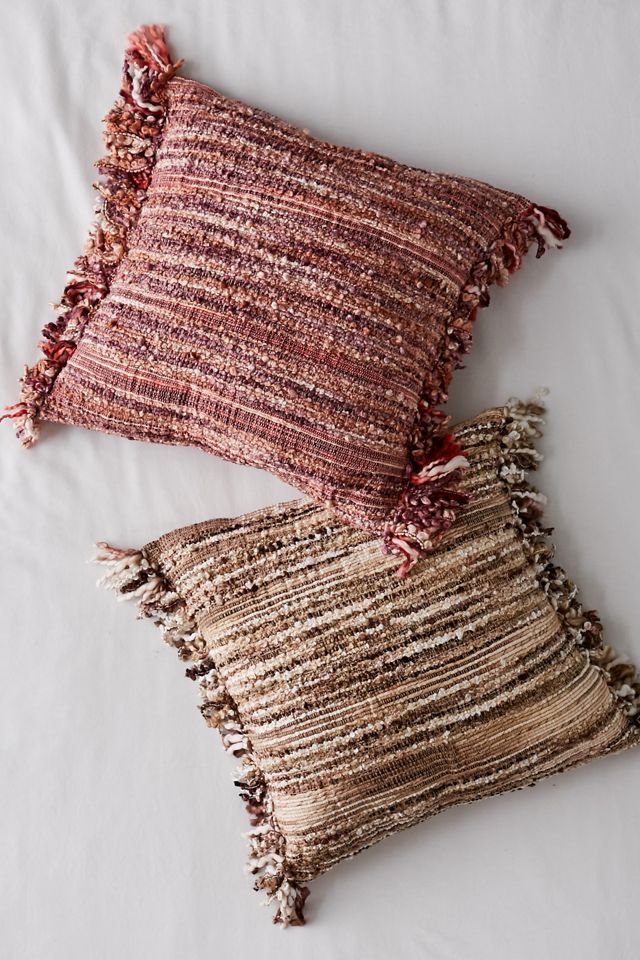 Clark Woven Throw Pillow | Urban Outfitters (US and RoW)
