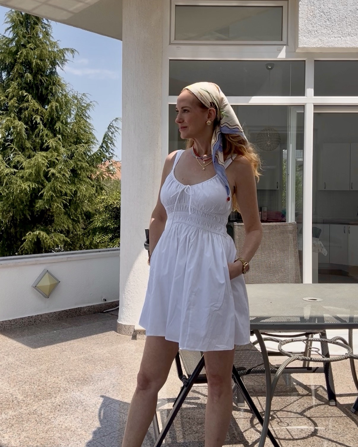 Easiest summer dress that has built in shorts and bra making it so comfortable for hot days. I’m in a medium tall. @abercrombie

#LTKootd #LTKTravel #LTKSeasonal