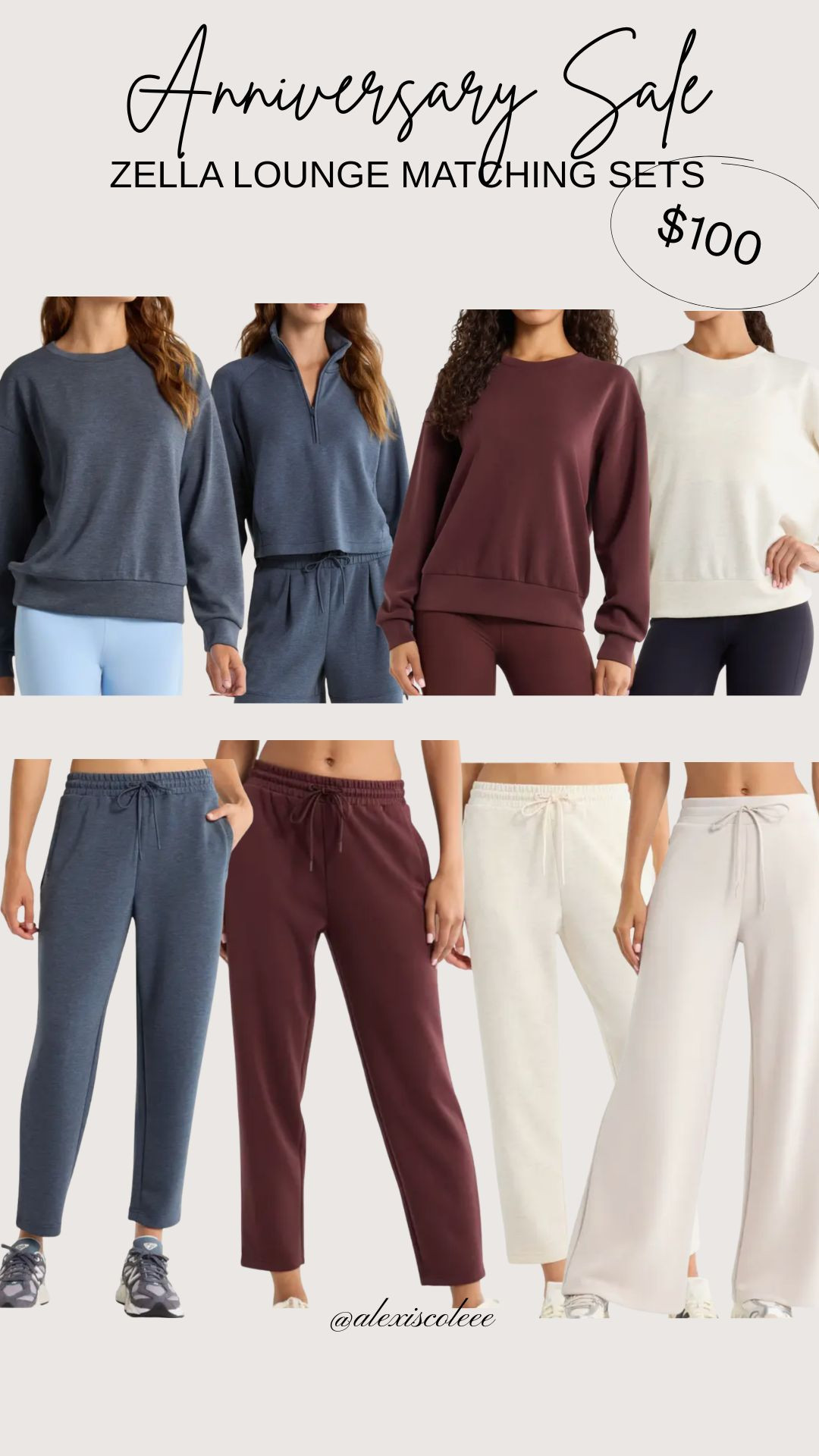 Zella Matching Sets under $100

Comes in a few colors + styles and is so soft! 

True to size, I took a small in both tops and bottoms 

Perfect for loungewear, running errands or a travel day!  

 #LTKootd #LTKSaleAlert