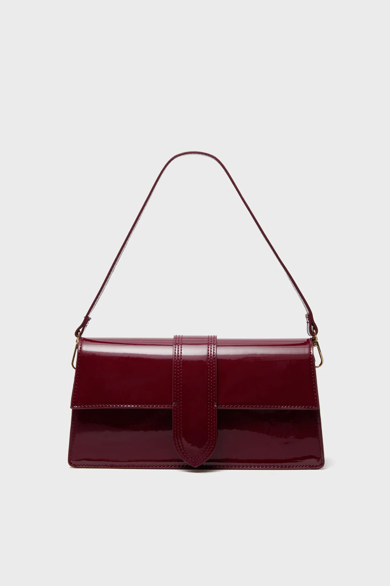 Burgundy Violet Patent Bag | Tuckernuck (US)