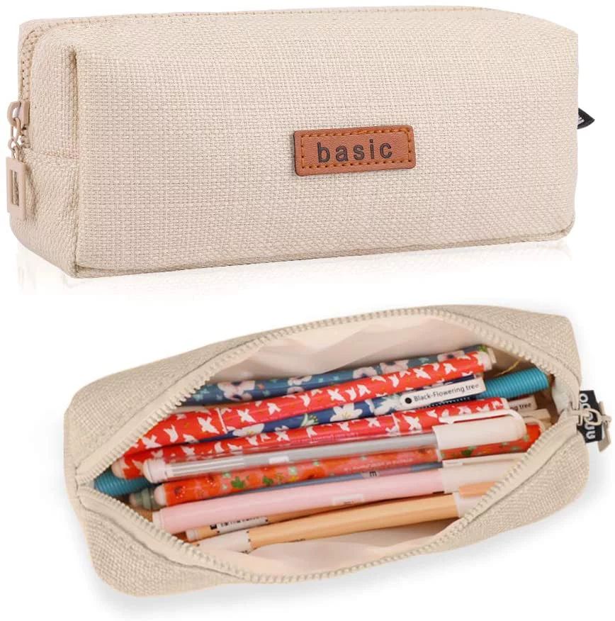 Small Pencil Case Student Pencil Pouch Coin Pouch Cosmetic Bag Office Stationery Organizer for Te... | Walmart (US)