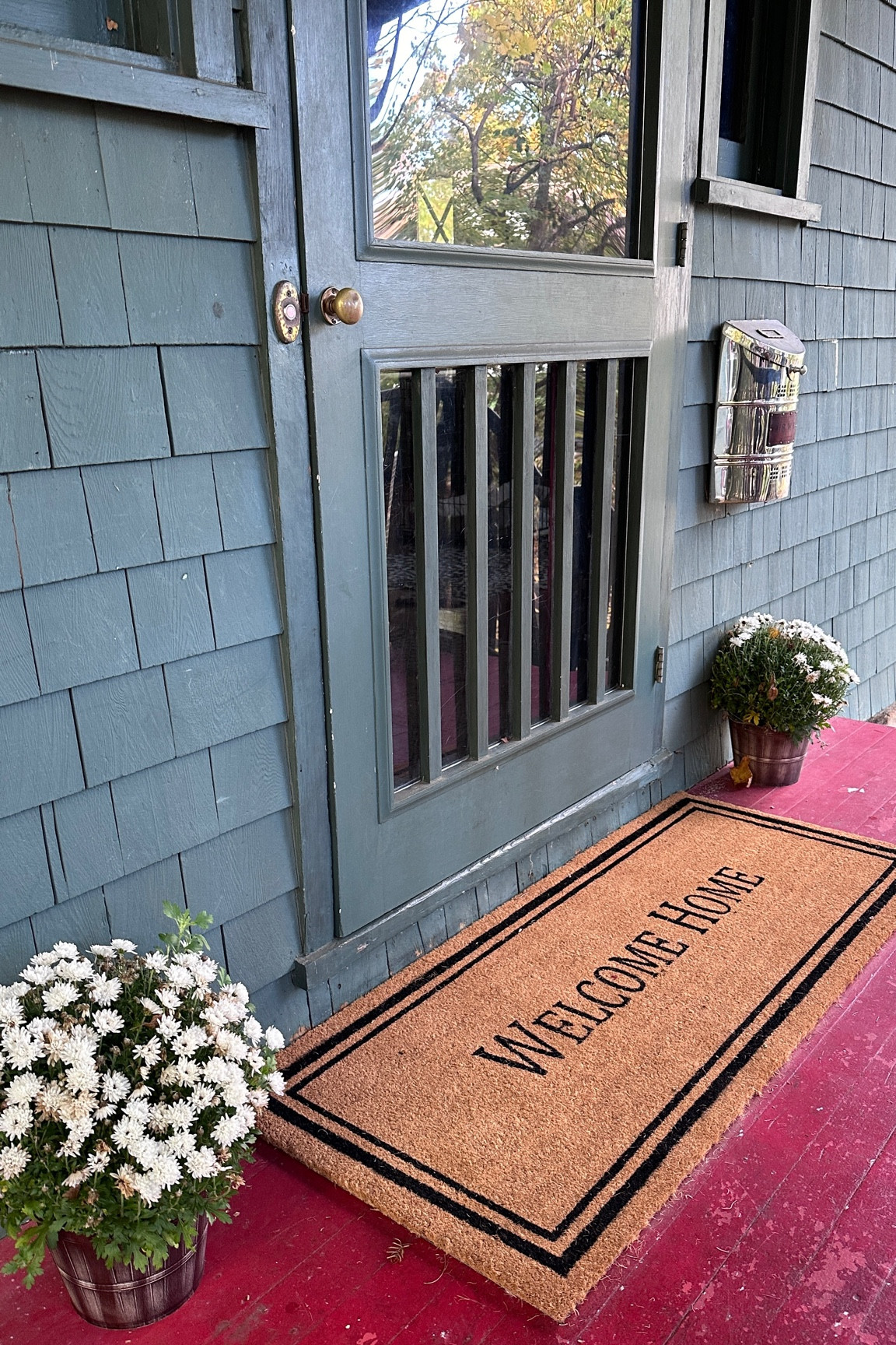 I’ve been trying to replace my welcome mat for a year and finally found the exact one. It’s under $35 from Home Depot and it’s huge!

#LTKFindsUnder50 #LTKHome #LTKFamily