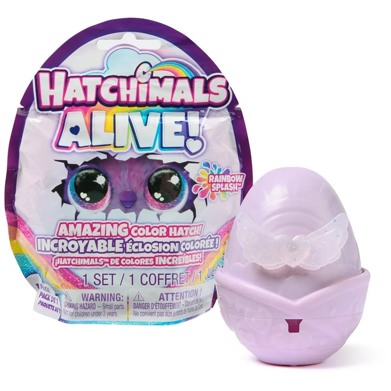 Hatchimals Alive Rainbow Splash 1-Pack (Styles May Vary) - Walmart.com | Walmart (US)
