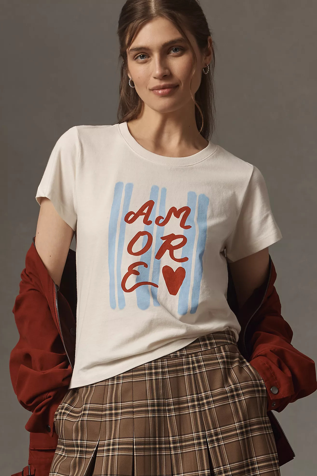 By Anthropologie Amore T-Shirt | Anthropologie (US)