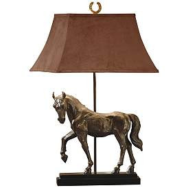 Triple Crown Race Horse Table Lamp | www.lampsplus.com | Lamps Plus
