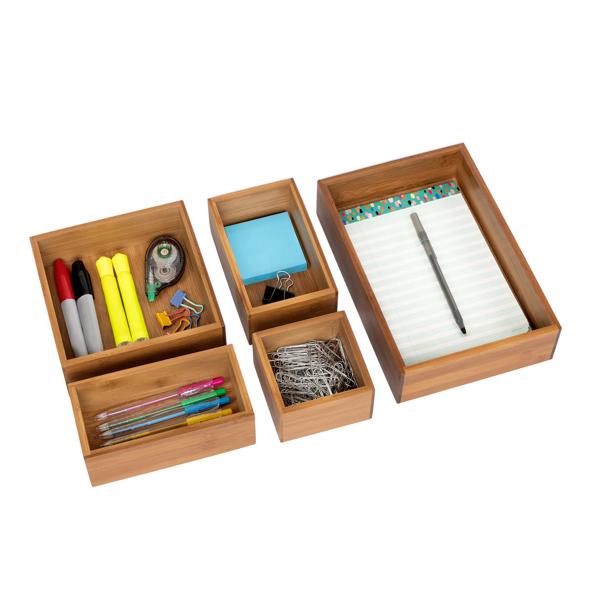 5-Piece Bamboo Storage Set | Seville Classics