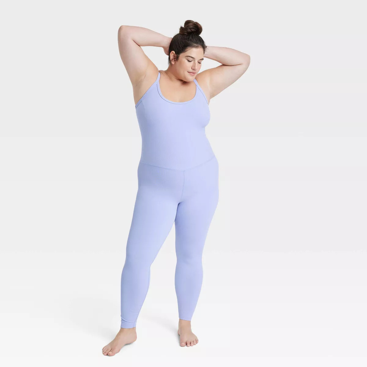 Women's Rib Full Length Bodysuit - All In Motion™ | Target