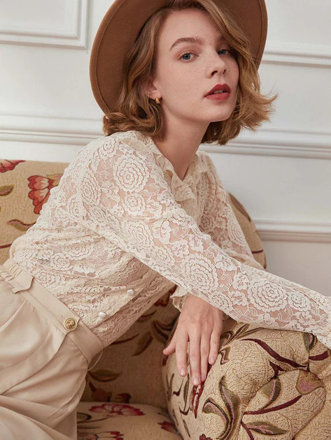 Thera Lace Cardigan | SimpleRetro