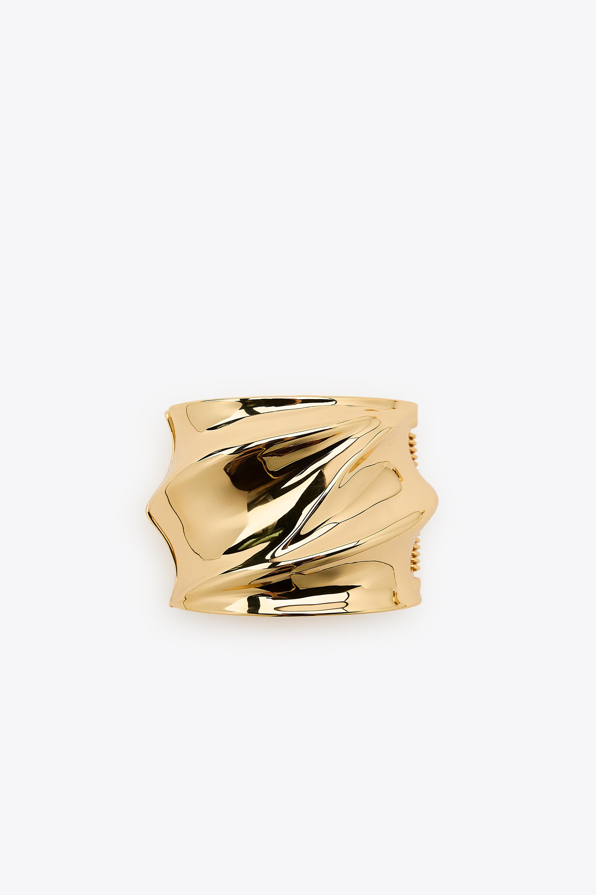 WAVY METAL BRACELET | Zara US