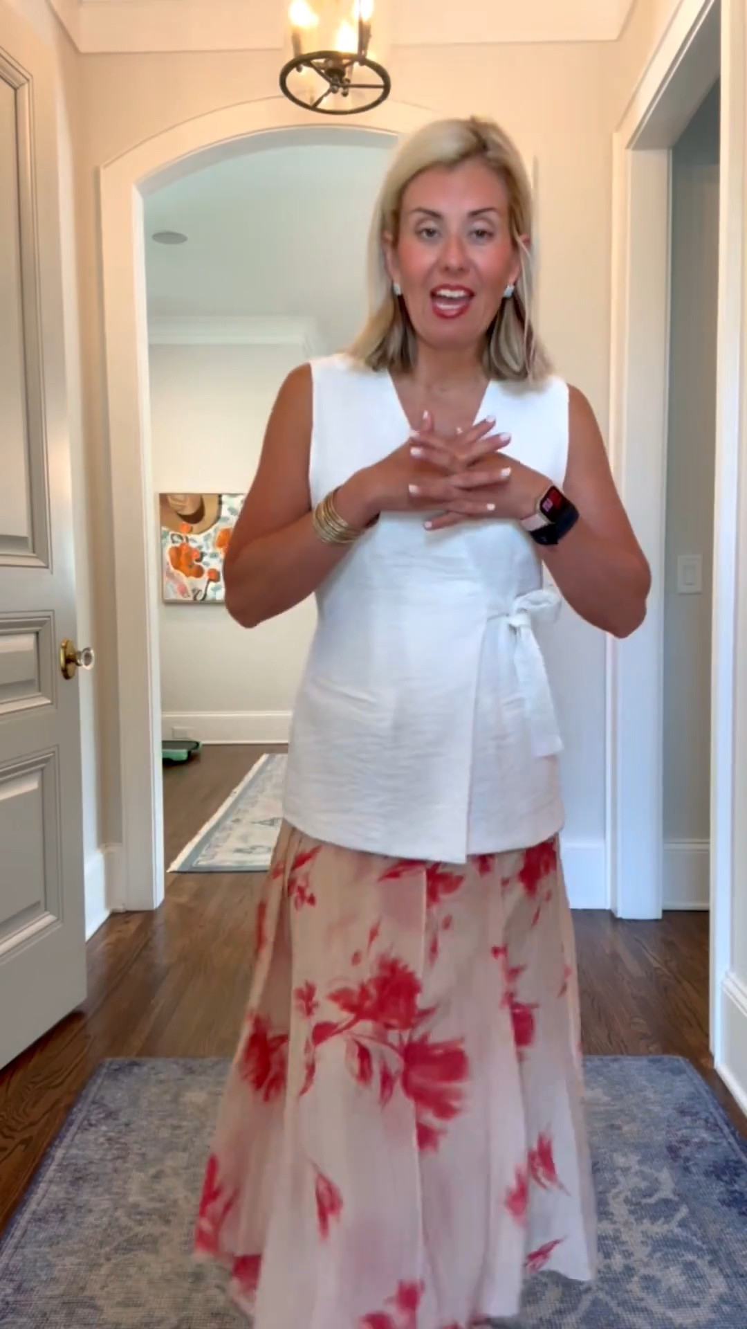 Loving these new pieces from Kohl’s! Totally mixing these up with all the things! 
Top - xs 
Skirt - small
Wedges - 8 tts 
#kohls #kohlspartner #kohlsfinds @kohls

#LTKdayinmylife #LTKmomlife #LTKootd