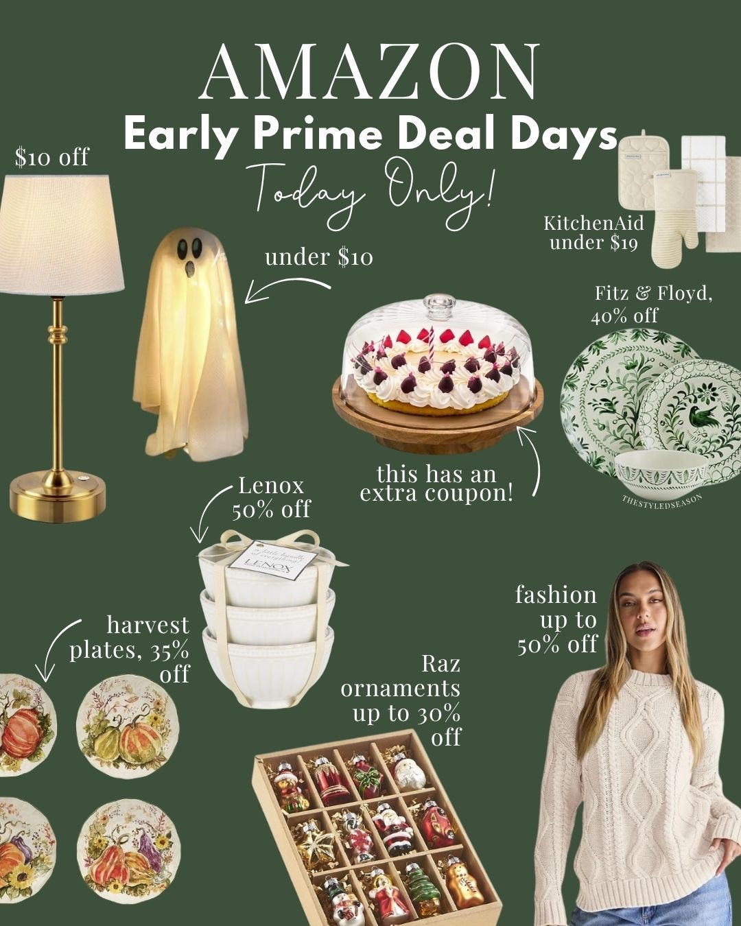 Early Prime Deal Days today only! 🎃🎄

#LTKSaleAlert #LTKSeasonal #LTKHome