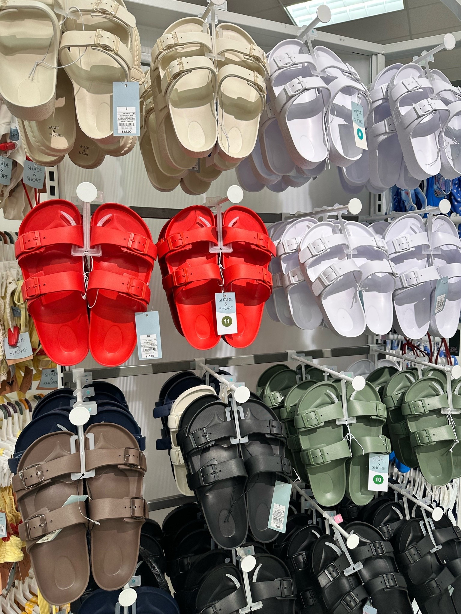 Summer slides at Target