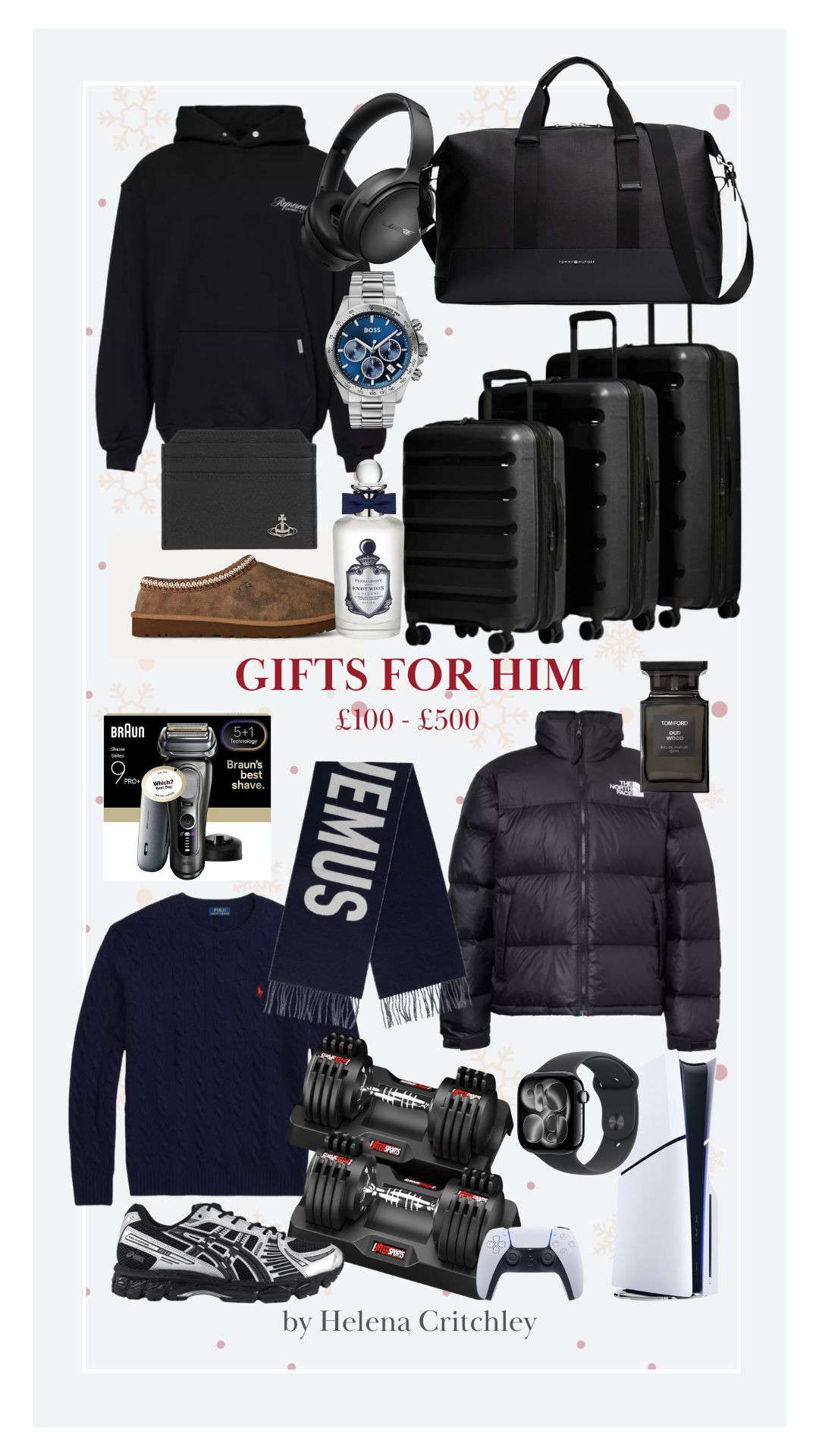 Star Gifts for Him £100-£500 ✨

Gifts for Him, Gifting, Men’s Gifting , Men’s Christmas Present, Antler Suitcase, Northface, Gaming, Aftershave, Uggs, Ralph Lauren, Represent 

#LTKCyberWeek #LTKuk #LTKgiftguide